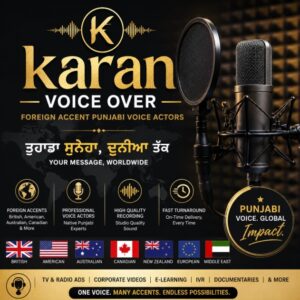 Foreign Accent Punjabi Voice Actors
